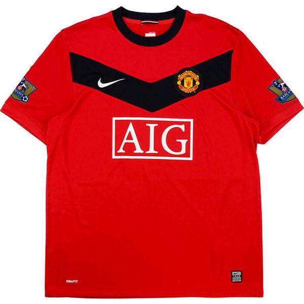 Tailandia Camiseta Manchester United 1ª Retro 2009 2010 Rojo